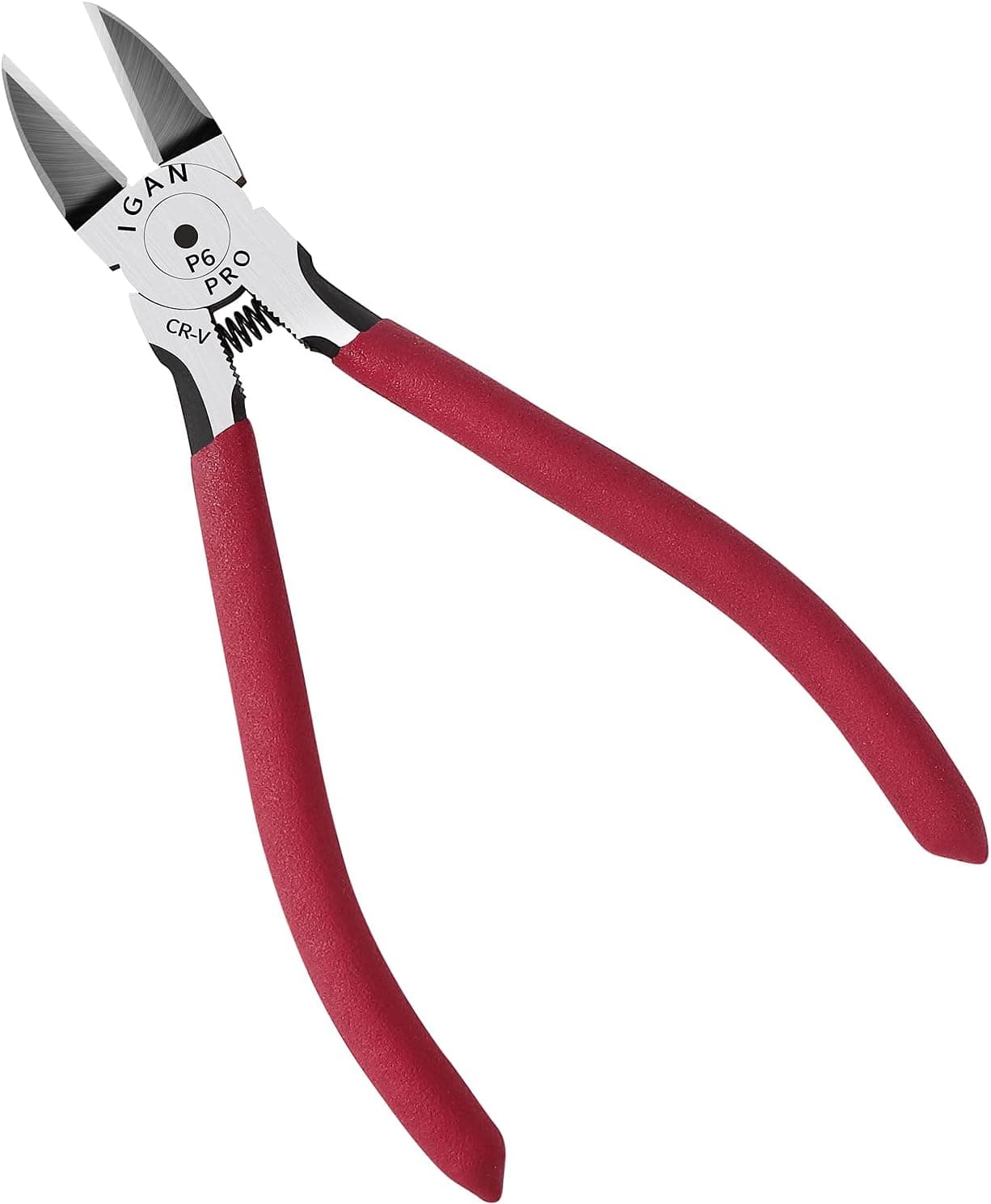 IGAN-P6 6-inch Side Cutter Clippers with Longer Flush Cutting Edge Wire Snips